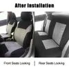 Universal Fashion Styling Set completo e 2 sedili anteriori Coprisedili per auto Protezione Accessori interni auto Automobile313i