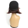 Parrucche corte per capelli umani stile Bob corto Capelli cinesi Colore naturale Marrone scuro Vino scuro Borgogna 99j Parrucche senza cappuccio per capelli lisci No3600374