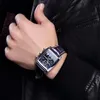 Мегир Официальный кварцевый мужчина Смотреть натуральные кожаные часы Часы Мужчины Хронограф Часы Relogio Masculino для мужчин Мужской 2028