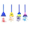 4pcs / set Infantil Pintura Ferramenta DIY Flor Graffiti Plastic Sponge Brushes engraçado Educação creativo desenho Toy For Kids Atacado