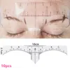 4x Different Microblading Eyebrow permanent tattoo eyebrows Shaper Template Stencil Ruler Definition Permanent Makeup