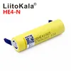 Liitokala He4 2500mAh Li-ion batteri 18650 3.7V Uppladdningsbart batteri 20A 35A urladdning med nickelflik