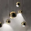 Nordic Luxe Metalen Bal Glas Hanglamp Hotel Home Decor Art Lighting Kroonluchter Verlichtingsarmatuur PA0650