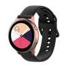 20mm Silicone Watchband för Samsung Galaxy Watch Aktiv R500 42mm Gear S2 Sport HUAMI AMAZFIT BIP TICWATCH 2 Byte Bracelet Band Strap