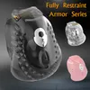 The Amazing Design Male Completely Refuses Bowl Chastity Device Armor 01 A143