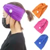 Mask Headband Button Anti-Tightening Mask Holder Headwrap Protect Ears Mask Strap Extender Headwear Hair Band Yoga Headscarf GGA3348-4