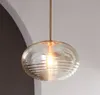 Postmoderne led water rimpel glas hanglamp verlichting nordic creatieve cafe woonkamer lichten maaltijd bar slaapkamer decor armaturen myy