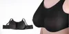 Trzy kolor biustonosza z bardzo miękką formą piersi silikonowej dla rekwizytów Crossdresser Realistic Boob Enhancer