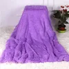 Fluffy Fur Faux Blanket Double-layer Fluffy Throw Sofa Blanket 130*160cm Winter Portable Soft Quilt Office Nap Blankets