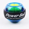 Rainbow LED Muscle Power Wrist Ball Trainer Koppla av Gyroskop Powerball Gyro Arm Exerciser Stristener Fitness Utrustning
