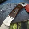 Cuchillo de caza multifuncional de supervivencia al aire libre cuchillo de exterior con cuchillo pequeño y recto