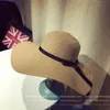 Fashion-Hats Faltbarer Strohhut, Boho-Hüte mit breiter Krempe, Sommer-Strandhut für Damen, Sonnenschutzkappen für Damen