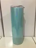 20Oz Stainless Skinny Double Walled Glitter Insulated Skinny Drinking Tumbler Bottle Steel Sparkle Straight Cup Vacuum Wholesale