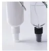 50 ml tom sprayflaska bärbara resor plastflaskor återanvändbara tvål toalettartiklar container med nyckelring krok spray flaska3821264