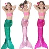 34 Design Girls Bikini Mermaid Tail Swim Pak Jurk Zuigeling Kinderen Badpak Badmode Badpakken Zomer Badmode Kostuums