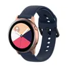 20mm Silicone Watchband för Samsung Galaxy Watch Aktiv R500 42mm Gear S2 Sport HUAMI AMAZFIT BIP TICWATCH 2 Byte Bracelet Band Strap