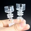 Smoking Accessories Domeless Quartz Banger Bowls Nail with 14.4mm 18.8mm Joint Both Male and Female Available for Glass bong Rigs