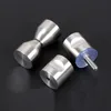 Solid stainless steel bathroom small handle glass door single hole knob shower room pull household hardware part