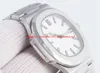 Multi-style Link Luxury Watch Mens N utilus 5711/1A-011 Stainless Steel White Dial Automatic Fashion Men's Watches Wristwatch