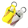 30ML 103x6cm Party Favor Neopreen Handdesinfecterend Alcohol Zeep Flessenhouder met Sleutelhanger Tassen Sleutelringen6948379