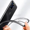 Şeffaf TPU Mat Kılıf için iphone 11 Pro Yumuşak Şeffaf Kapak Kaplama Elektrolitik Kenar iPhone 11 Pro Max Buzlu Telefon Kapak için