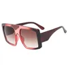 PC Oversize Women Sunglasses Plastic Oversized Eyewear Vintage Thick Frame T Show Sun Glasses UV400 7 Colors No logo