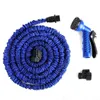 고품질 50FT 개폐식 호스 / 확장 정원 물 총을 가진 블루 그린 컬러 빠른 커넥터 물 호스를 호스