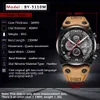 BENYAR Waterproof 30M Outdoor Hollow Sports Chronograph Watch Skeleton Calendar Men's Quartz Watches support drop296r