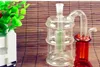 External twin cigarette kettle Bongs Oil Burner Pipes Water Pipes Glass Pipe Oil Rigs Smoking