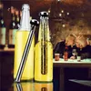 Rostfritt stål Ölkylare Pinnar Öl Ice Cooling Lollipop Dryck Kylare Bar Verktyg Tillbehör Gratis frakt
