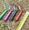 Alliage d'aluminium Mini LED lampe de poche Portable forte lumière lampe de poche Keychain Camping lampe de pêche Handy Light Lamp DLH100