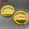 2 pièces rond diamètre 90mm antibrouillard lumières jaune verre trempé anti-buée verre pour Infiniti FX35 FX37 FX45 FX50 FX30D Q60 Q70 G25 G37