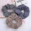 Dot Stripe Scrunchies Hairband Elastic Scrunchy Headband Ponytail Hair Holder Women Hair Tie Girls Hair Accessories 24 Designs BT5517