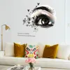 Big Eye Art Wall Sticker Avtagbar heminredning