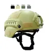 Outdoor Verbesserter Mich 2000 Helm Kampfausrüstung Airsoft Paintabll Schießkopfschutzausrüstung Taktischer Schnellhelm NO01-040