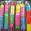 10pc / mycket 2m Färgglada gym Ribbons Dance Ribbon Rhythmic Art Gymnastic Ballet Streamer Twirling Rod Stick för barn