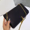 Envelope with caviar shoulder bags Classic chain handbags High quality Cross body bag Messenger bag with box272s