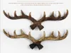 Wall hangs on the deer head Decorative Objects Creative Decoration Antler Hook American Home Personality Key Clothes Hooks