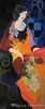 Itzchak Tarkay Figuracja Strona główna Artworks Nowoczesny portret Senhora Ręcznie robione obrazy olejne na płótnie wklęsłe i wypukłe tekstury IT153