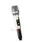 Professionnels Handheld Métal Smart Smart Wireless Microphone U SECTEUR D'ENREGISTREMENT DE L'ENREGISTREMENT + DISPOSITION DE LED 2 COULEURS