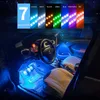 Auto Styling Auto LED RGB Light Flexible Strips App Control Decoratieve sfeer Interieur Externe lamp onder Tube Neon Lights