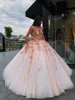 핑크 Tulle 볼 가운 플러스 사이즈 댄스 파티 드레스 긴 깎아 지른 위쪽 섹시한 높은 목 아프리카 나이지리아 Quinceanera 드레스 2019 파티 이브닝 ​​가운