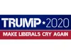 17 types Nouveaux styles Trump 2020 Autocollants de voiture 76229cm Autocollant de pare-chocs drapeau Keep Make America Great Decal pour le style de voiture Véhicule P6632803