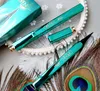 Eye Makeup Eyeliner Pen liquid Eyeliner Black Peacock Eye liner Long lasting Waterproof Eyeliner Pencil Make up Beauty Comestics free DHL