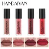 Handaiyan 4リップグロスセット保湿剤リップグロスボックスとマットリキッドリップスティックノンスティックカップNatura Makeup Lipgloss2582901