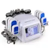 6-1 Liposuccion ultrasonique 40k Fat Cavitation Radiofréquence Réduction de la graisse RF Soins du visage Vide Lipolaser Corps Minceur Cavi Lipo Machine