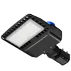 Estoque nos EUA + 480W 300W 200W 150W LED Shotbox Luzes Luzes IP65 À Prova D 'Água Pólo Outdoor Street Light com DLC Listado Photocell Sensor