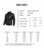 Men's Vintage Stand Collar Pu Leather Jacket Winter Black Warm Thick Coats Motorcycle Jacket