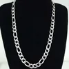 on sale 3meter lot stainless steel Fashion Findings chain marking chain Silver NK Figaro Chain 4mm/6mm/7mm/9mm/12mm wide choose