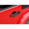 ABS Deurklink Decoratieve Trim (Koolstofvezel) voor 4 Deuren Jeep Wrangler JK 2007-2017 Auto Exterieur Accessoires